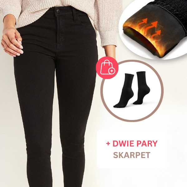 SKINNY® - ZIMOWE CIEPŁE DŻINSY