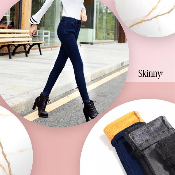 SKINNY® - ZIMOWE CIEPŁE DŻINSY