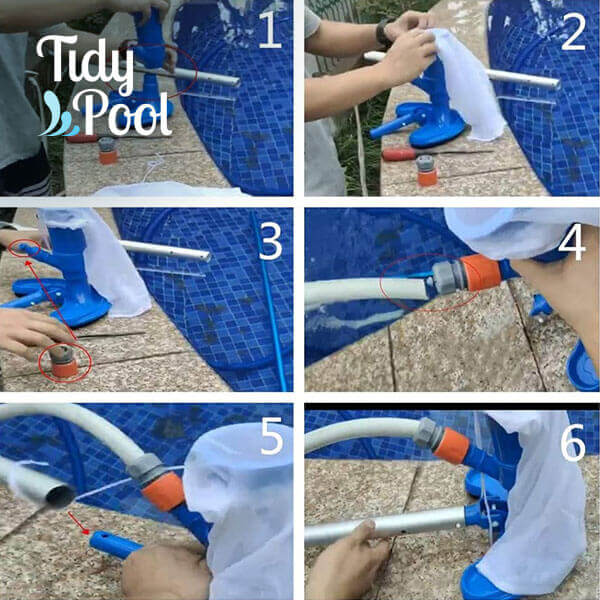 TIDYPOOL™ – PODWODNY ODKURZACZ DO CZYSZCZENIA BASENÓW