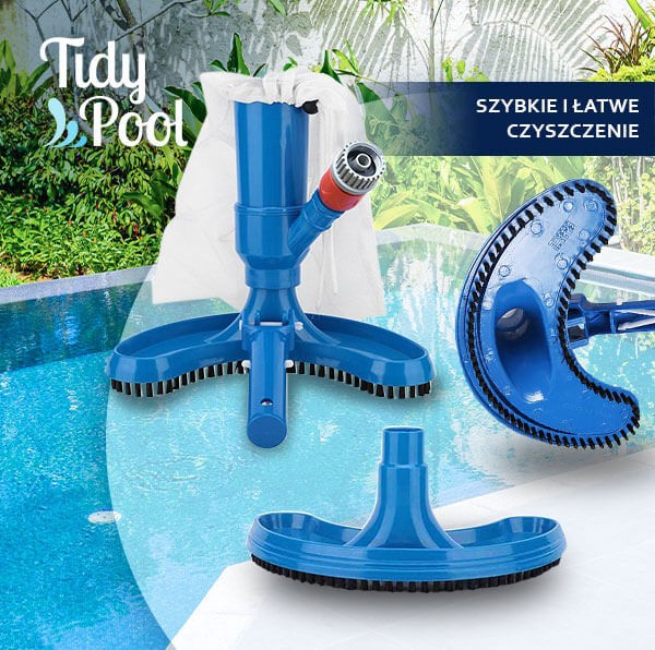 TIDYPOOL™ – PODWODNY ODKURZACZ DO CZYSZCZENIA BASENÓW